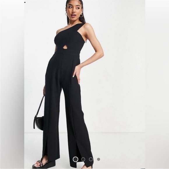 Abercrombie & Fitch Pants - One shoulder jumpsuit (small petite)
